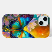 Coques Case-Mate iPhone Cerise Imaginaire Sunrise Papillon  (Verso (horizontal))