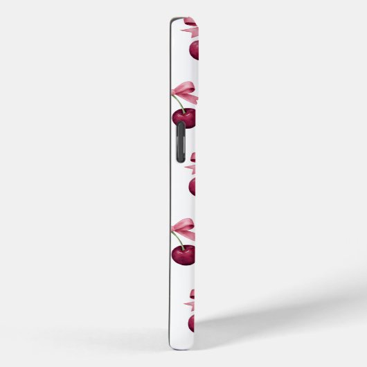 Coques Case-Mate iPhone Cerise mignonne avec motif arc (Verso / Droite)