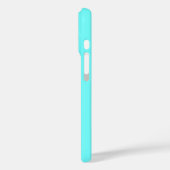 Coques Case-Mate iPhone Cerises bleu clair vibrant  (Verso / Gauche)