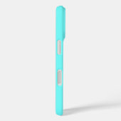 Coques Case-Mate iPhone Cerises bleu clair vibrant  (Verso / Droite)