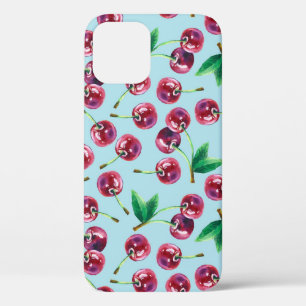 Case-Mate iPhone Case Cerises d'aquarelle modernes : Motif de baies jute