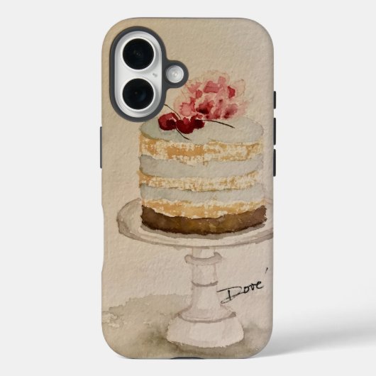 Coques Case-Mate iPhone Cerises en haut (Verso)