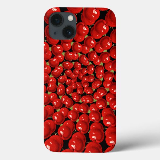 Coques Case-Mate iPhone Cerises Fibonacci One (Verso)