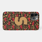 Coques Case-Mate iPhone Cerises léopard personnalisées (Dos (Horizontal))