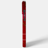 Coques Case-Mate iPhone Cerises rouges brillantes (Verso / Gauche)
