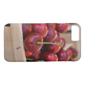 Coques Case-Mate iPhone cerises rouges dans la boîte à produire (Dos (Horizontal))