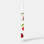 Coques Case-Mate iPhone Cerises rouges mignonnes d'aquarelle (Verso / Gauche)