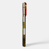 Coques Case-Mate iPhone Cerises rouges vives et feuilles vertes (Verso / Droite)