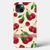 Coques Case-Mate iPhone cerises sucrées en été (Verso)