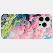 Coques Case-Mate iPhone Cerisier à fleurs (Verso (horizontal))