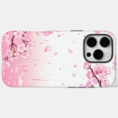 Coques Case-Mate iPhone Cerisier Élégant en Fleur (Verso (horizontal))