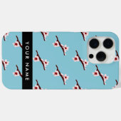 Coques Case-Mate iPhone Cerisier Fleur, Rose Sakura, Votre Nom (Verso (horizontal))