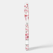 Coques Case-Mate iPhone Cerisiers Fleuris Motif Sakura Monogrammé (Verso / Gauche)