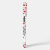 Coques Case-Mate iPhone Cerisiers Fleuris Motif Sakura Monogrammé (Verso / Droite)