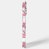 Coques Case-Mate iPhone Cerisiers Fleuris Sakura Monogramme (Verso / Droite)