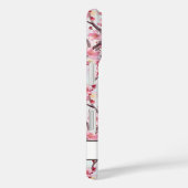 Coques Case-Mate iPhone Cerisiers Fleuris Sakura Monogrammés (Verso / Droite)