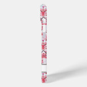 Coques Case-Mate iPhone Cerisiers Fleuris Sakura Monogrammés (Verso / Gauche)