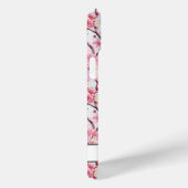 Coques Case-Mate iPhone Cerisiers Fleuris Sakura Monogrammés (Verso / Droite)