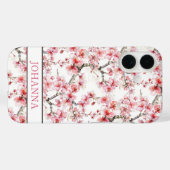 Coques Case-Mate iPhone Cerisiers Fleurs de Sakura Japonais (Verso (horizontal))