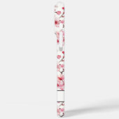 Coques Case-Mate iPhone Cerisiers Motif Sakura Monogrammé (Verso / Gauche)