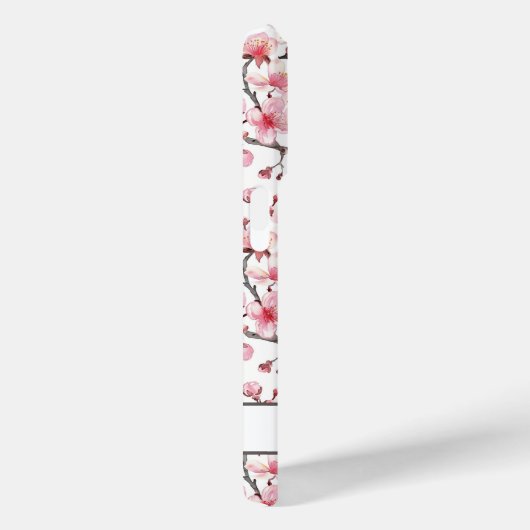 Coques Case-Mate iPhone Cerisiers Motif Sakura Monogrammé (Verso / Droite)
