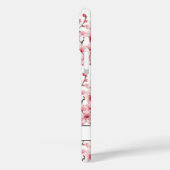 Coques Case-Mate iPhone Cerisiers Motif Sakura Monogrammé (Verso / Gauche)