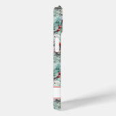 Coques Case-Mate iPhone Cerisiers Sakura Imprimé Monogrammé (Verso / Droite)