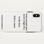 Coques Case-Mate iPhone Certaines personnes ont juste besoin de cinq hauts (Dos (Horizontal))