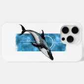 Coques Case-Mate iPhone Cerulean Leviathan : Blue Whale Majesty (Verso (horizontal))