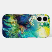 COQUES Case-Mate iPhone CERVEAU EN BOIS VERT (Verso (horizontal))