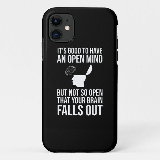 Coques Case-Mate iPhone C'est bien d'avoir un esprit ouvert et drôle et sc (Dos)