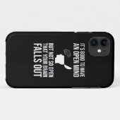 Coques Case-Mate iPhone C'est bien d'avoir un esprit ouvert et drôle et sc (Dos (Horizontal))