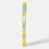 Coques Case-Mate iPhone C'est Cheesy ! Poids du fromage toon et initiales (Verso / Droite)