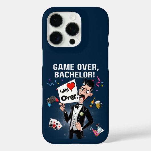 Coques Case-Mate iPhone C'est fini, Bachelor ! (Verso)
