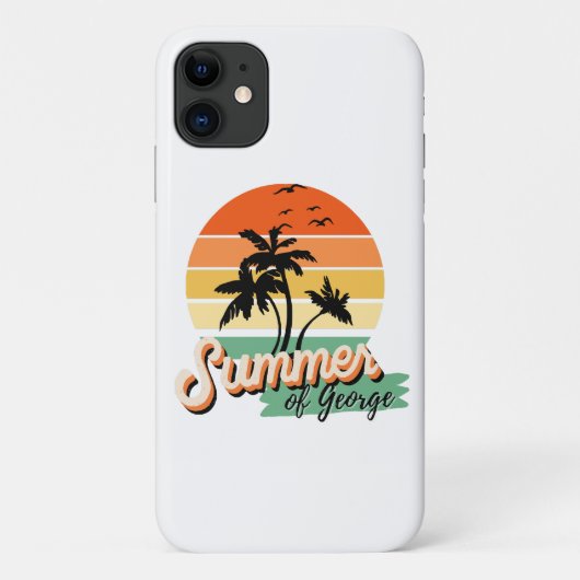 Coques Case-Mate iPhone C'est l'été de George (Dos)