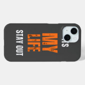 Coques Case-Mate iPhone C'est ma vie qui reste (Verso (horizontal))