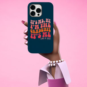 Coque Pour Pour iPhone 14 Pro Max C'est moi hi Funny Custom Year Graduation Téléphon