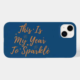 Coque Pour iPhone 14 Plus C'est mon année pour fêter le Nouvel An 2024