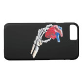 Coques Case-Mate iPhone C'Est Mon Coeur - Squelette Mains Coeurs (Dos (Horizontal))