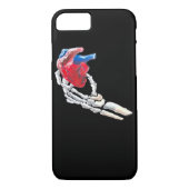 Coques Case-Mate iPhone C'Est Mon Coeur - Squelette Mains Coeurs (Dos)