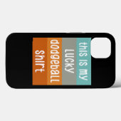 Coques Case-Mate iPhone C'Est Mon Lucky Dodgeball (Verso (horizontal))