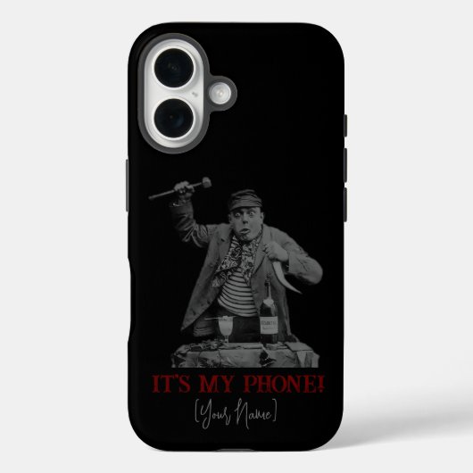 Coques Case-Mate iPhone "C'est mon téléphone !" (Verso)