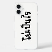 Coques Case-Mate iPhone C'est OK ♦ Mai Pen Rai in Thai Language Script ♦ (Verso)