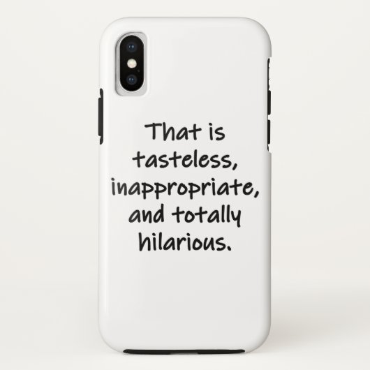 Coques Case-Mate iPhone C'est sans goût (Dos)