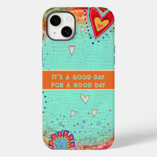Coque Pour iPhone 14 Plus C'est un bon jour Floral Inspirivity tendance