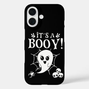Coques iPhone 16 C'est un garçon, Révélation du sexe de bébé Hallow