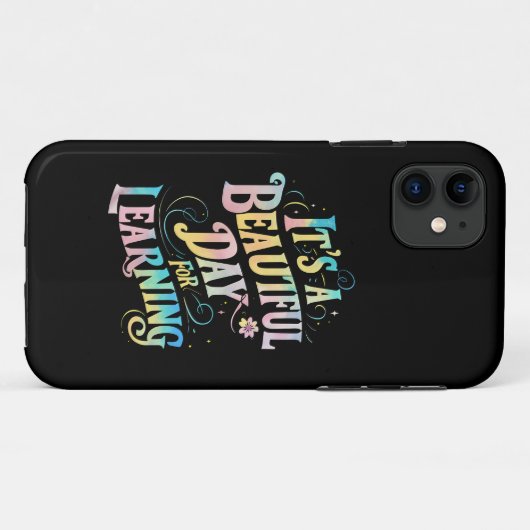 Coques Case-Mate iPhone C'est une belle journée pour apprendre à retourner (Dos (Horizontal))