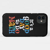 Coques Case-Mate iPhone C'est une bonne journée pour faire des maths Prof  (Dos (Horizontal))