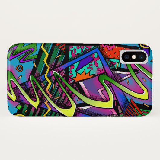 Coques Case-Mate iPhone C'est une chose 90s (Dos (Horizontal))