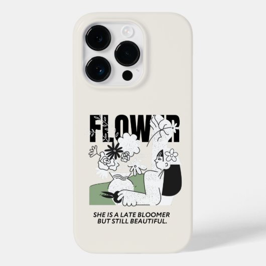 Coques Case-Mate iPhone C'est une floraison tardive mais toujours belle (Verso)